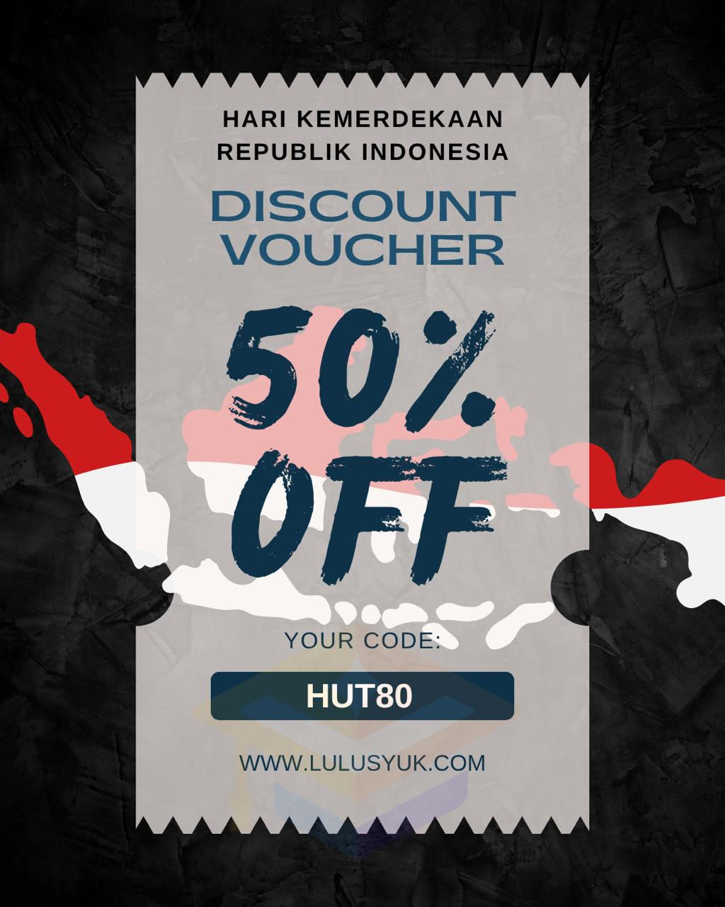 Promo Diskon 50% LulusYuk